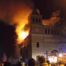 Pożar kościół św. Antoniego Braniewo